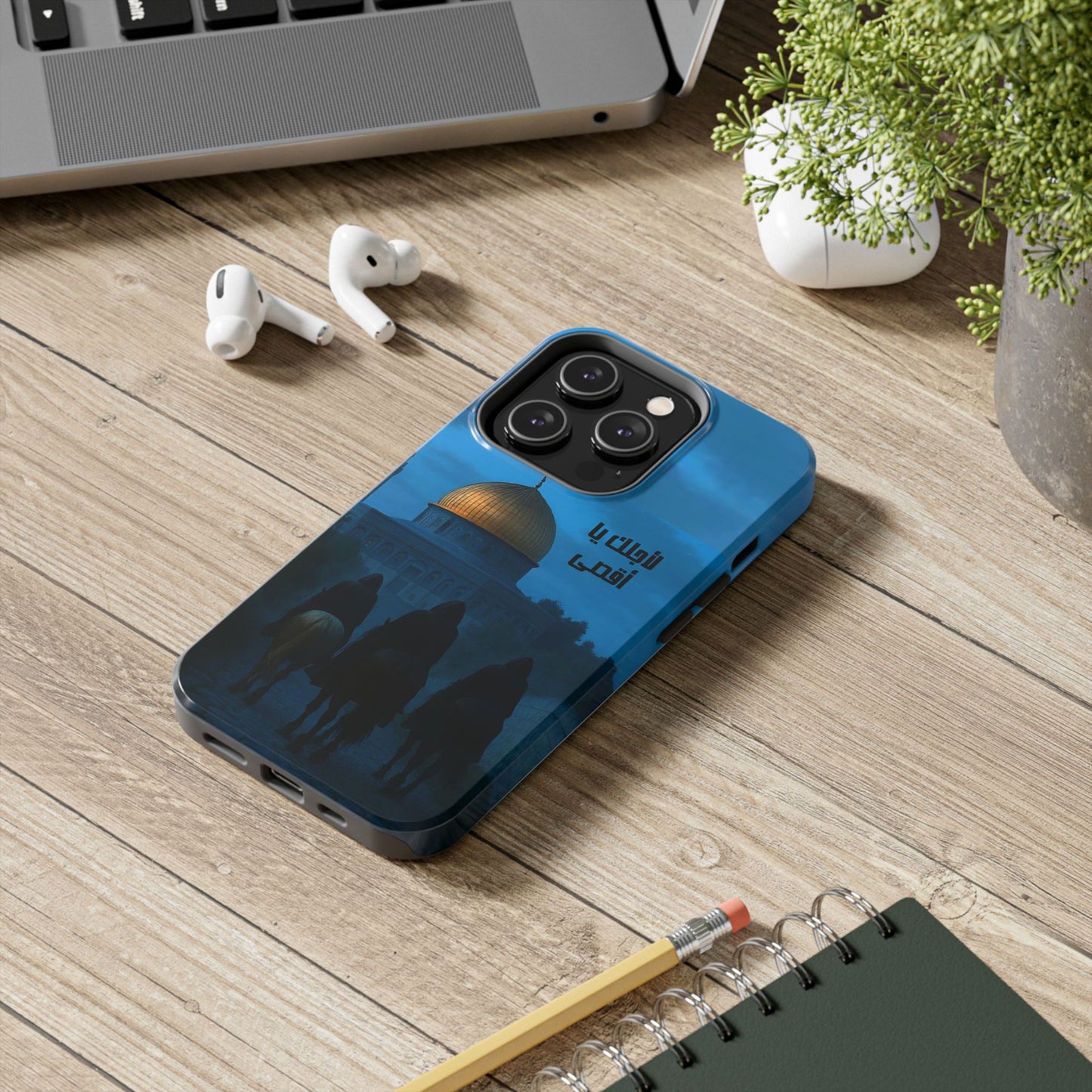 The WorkCore Aqsa phone case